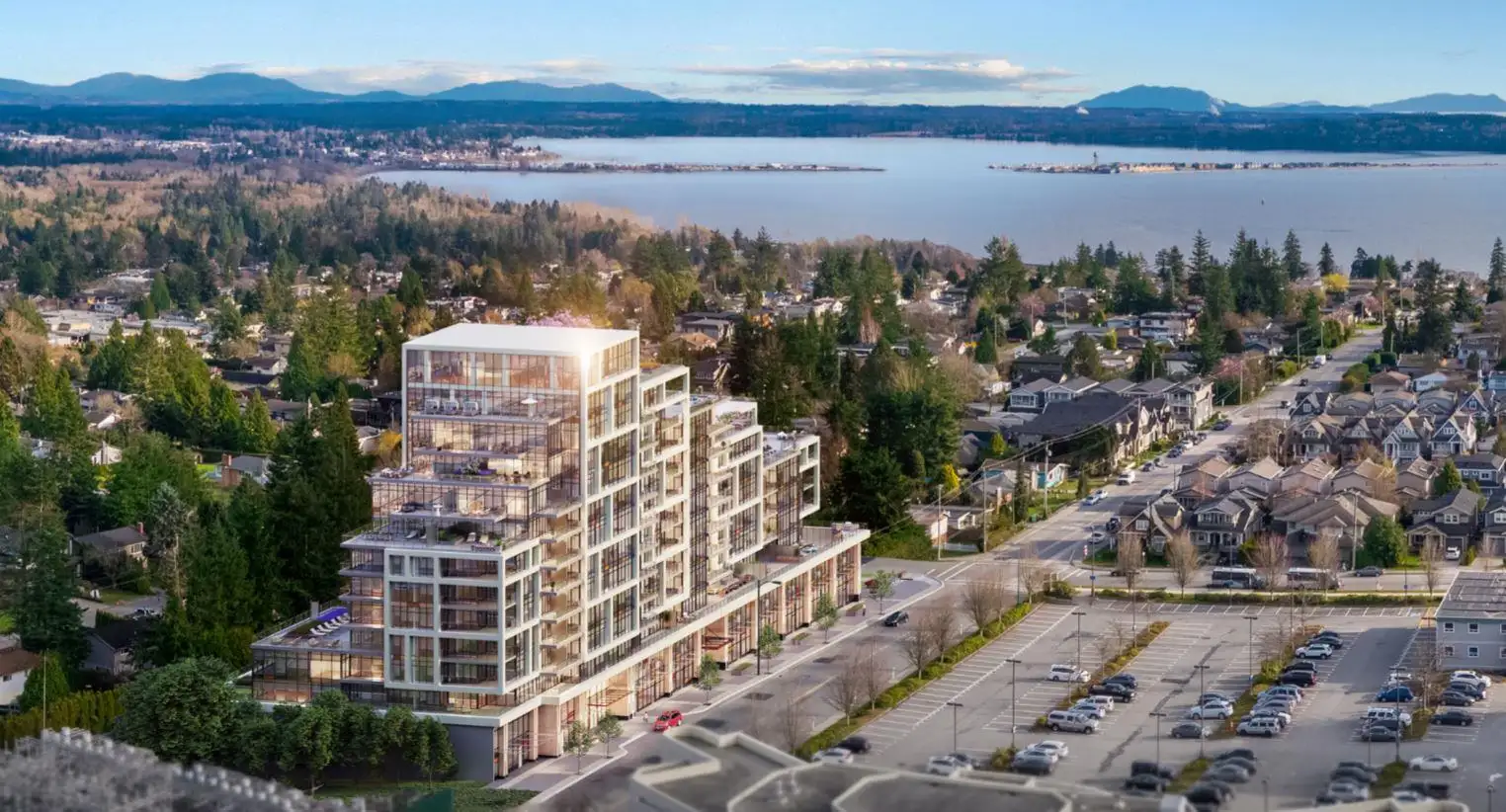 #618–1526 Finlay St, White Rock, BC | 2BD + Den / 2BA Luxury Condo in White Rock