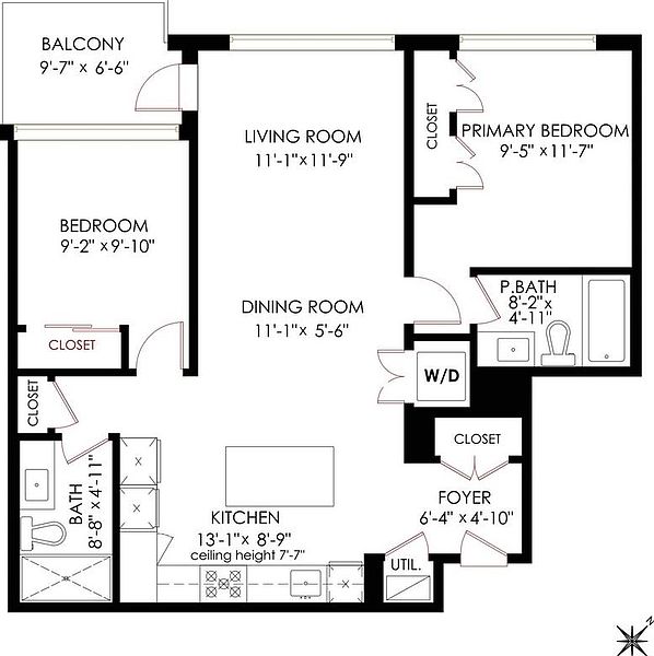 Richmond Condominimum for rent - 2 Bedrooms — photo 9