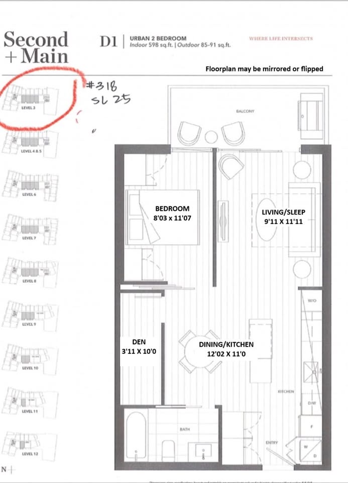 Spacious 2 Bed Apartment in Vancouver for Rent — photo 27