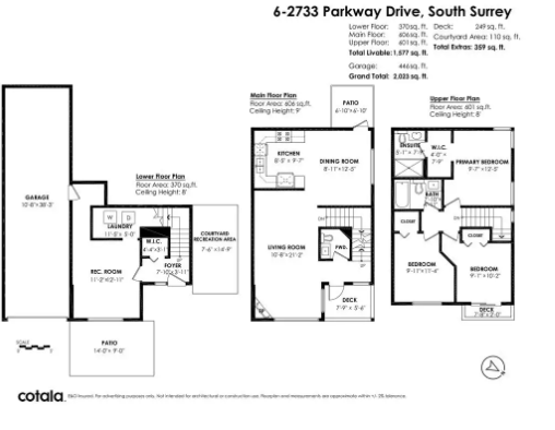 2733 Parkway Dr, South Surrey | 4BD / 3BA | Townhouse — photo 20