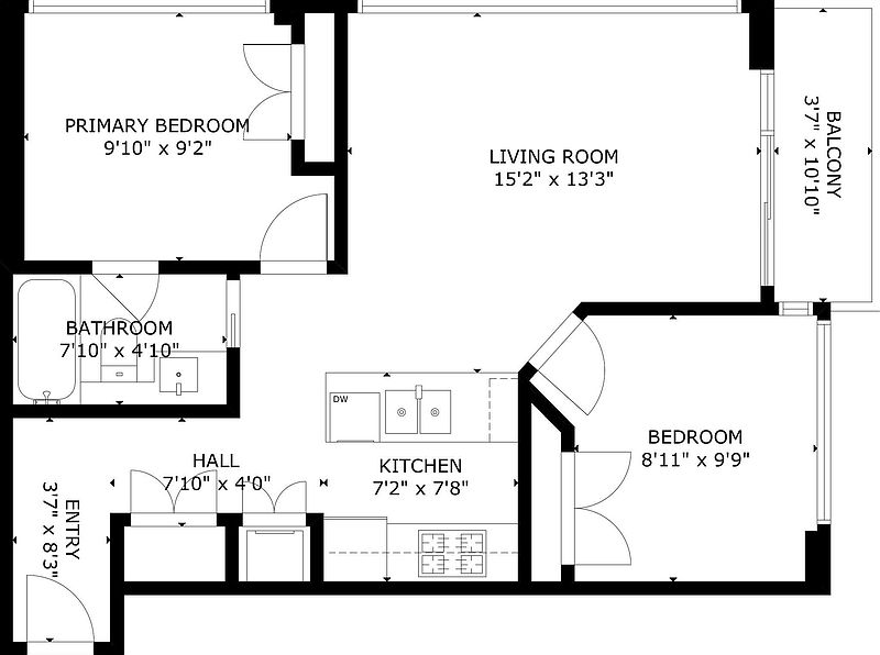 Vancouver Apartment for rent - 2 Bedrooms in Vancouver